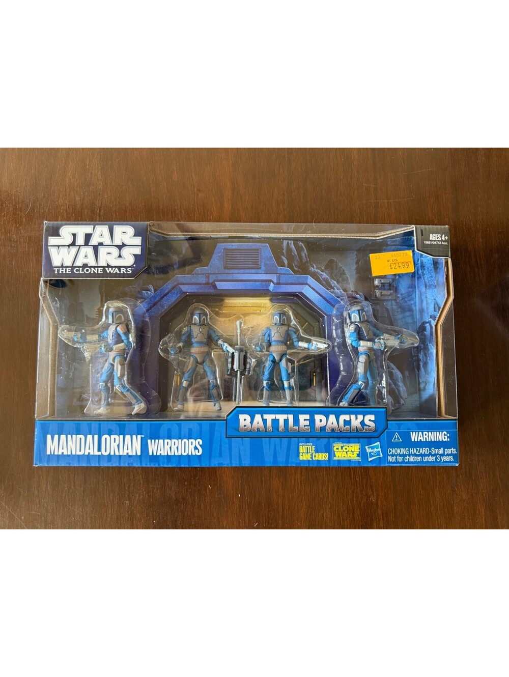 Star Wars The Clone Wars- MANDALORIAN WARRIORS-Battle Pack NEW Sealed